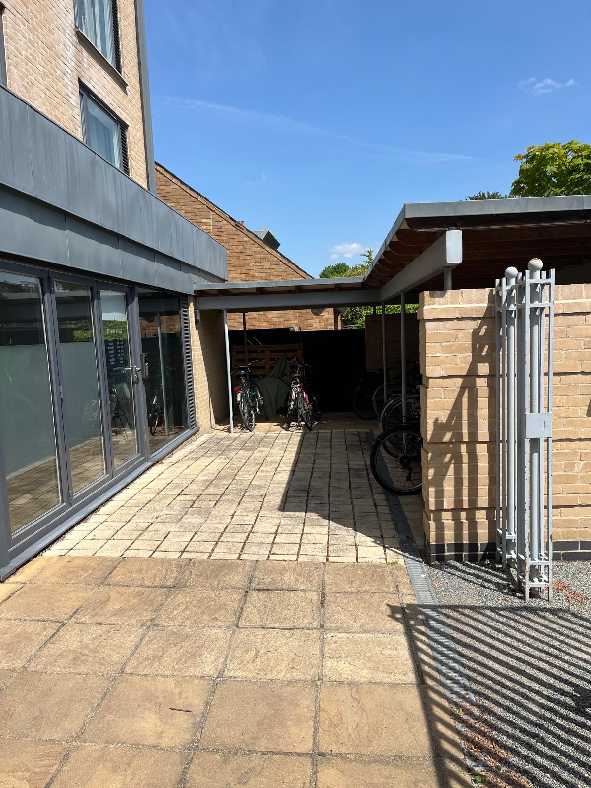 Back entrance